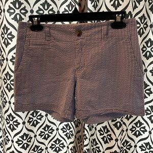 Vineyard Vines seersucker short, size 0, 5” inseam.